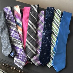 Assorted Colorful Ties Collection